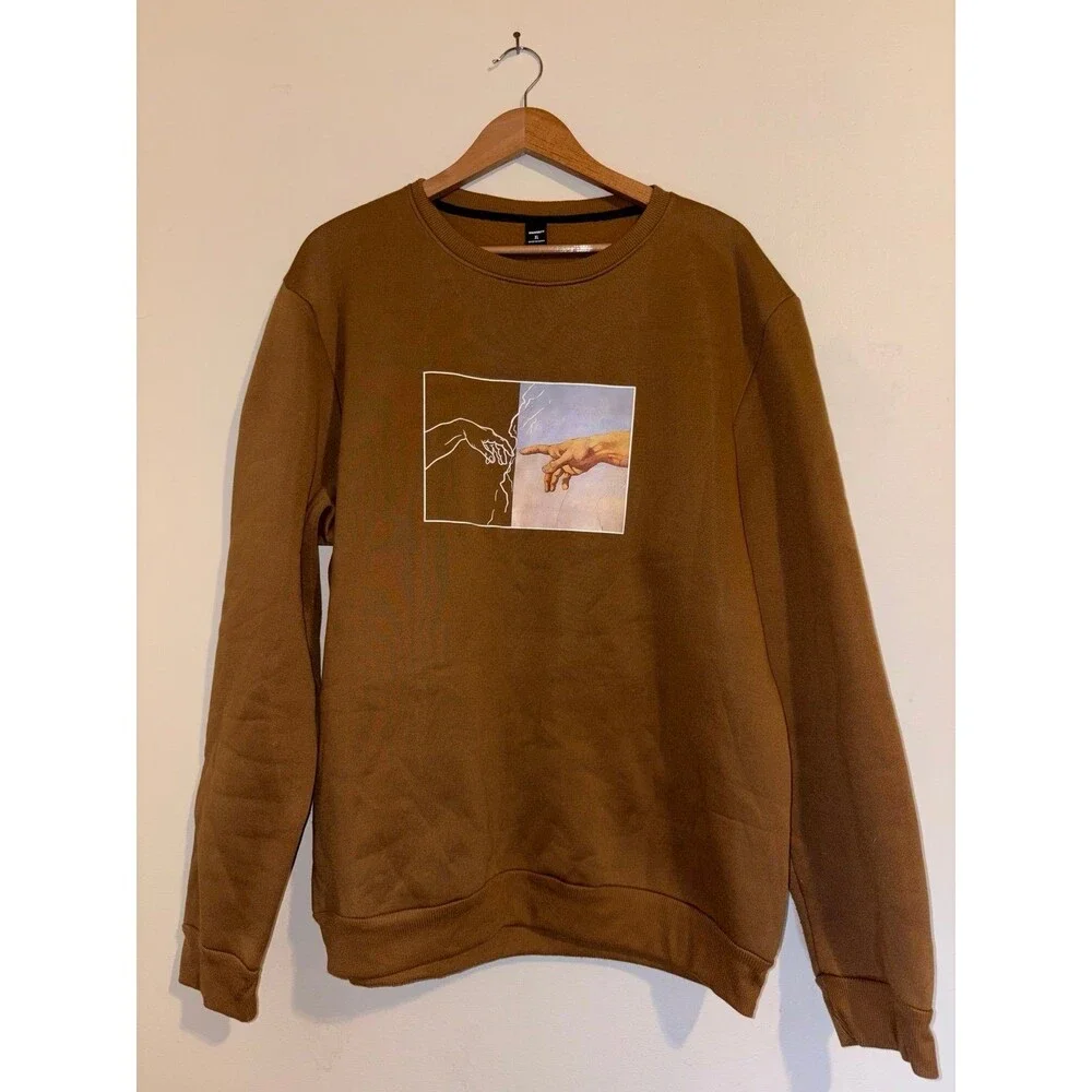 Maninfinity Brown Novelty Sweatshirt - Size XL
